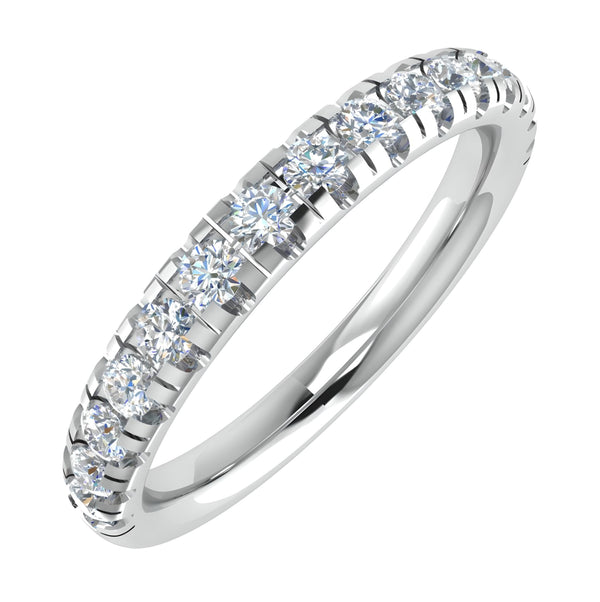 Round Cut Eternity Ring