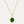 Trapiche Colombian Emerald Pendant