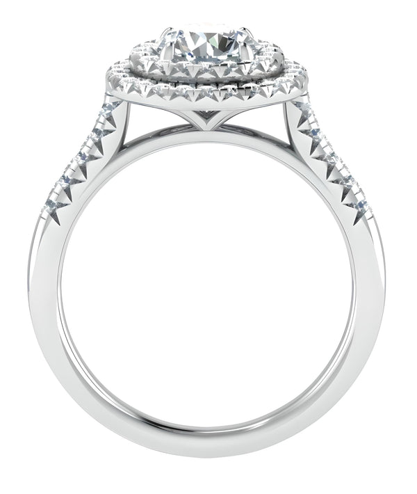 Round Cut Engagement Ring