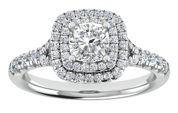 Cushion Cut Engagement Ring