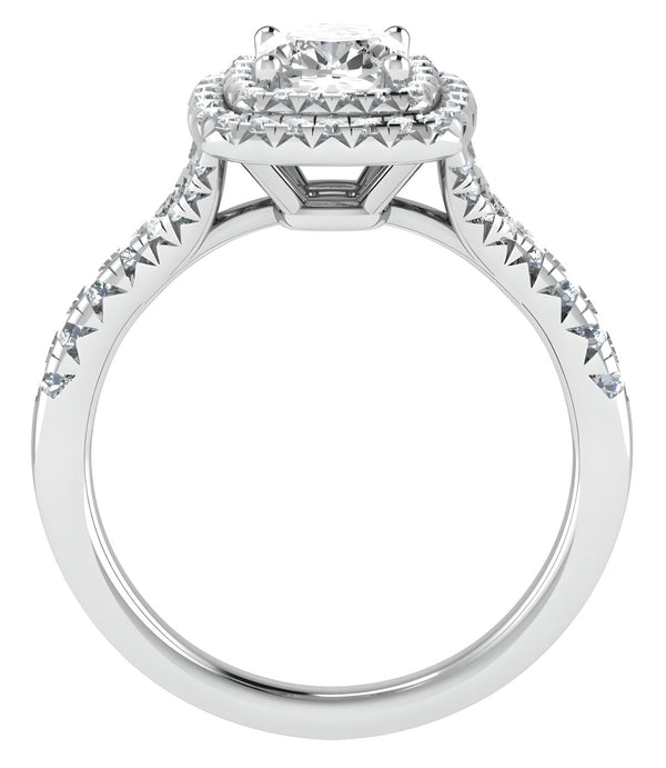 Cushion Cut Engagement Ring