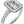 Halo Pave Emerald Cut Engagement Ring