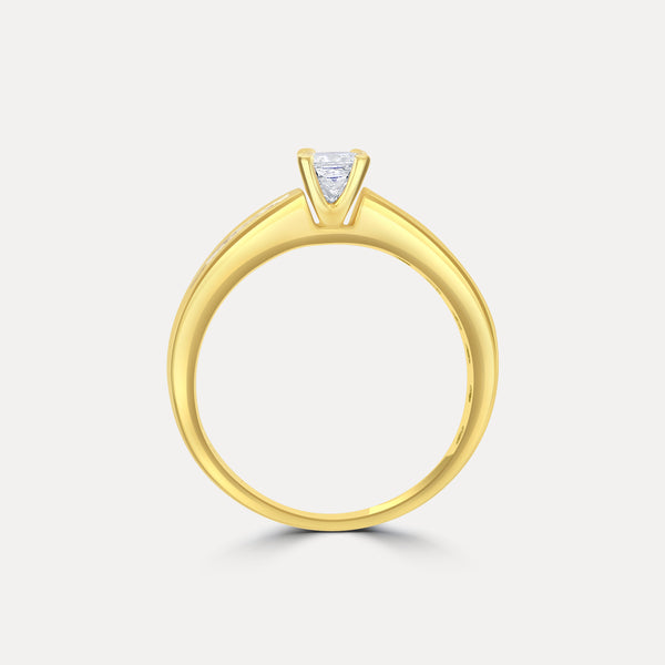 Princess Cut Diamond Cocktail Ring