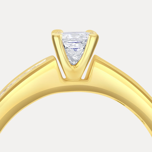 Princess Cut Diamond Cocktail Ring