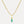 Colombian Emerald Short Drop Pendant