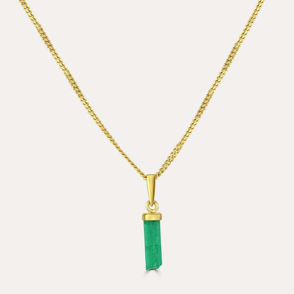 Colombian Emerald Drop Pendant